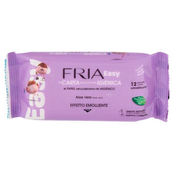 Fria Easy la Carta Veramente Igienica Effetto Emolliente 12 pz