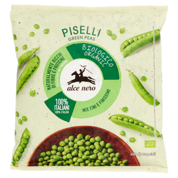 alce nero Piselli Surgelati 450 g
