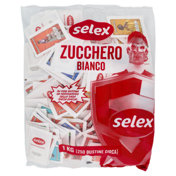Sù Zucchero Bianco 250 Bustine da 4 g