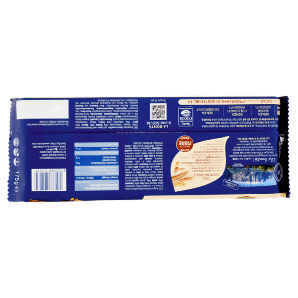 Loacker Wafer Multicereali Cremkakao con farro, grano e avena con crema al cacao wafers 175g