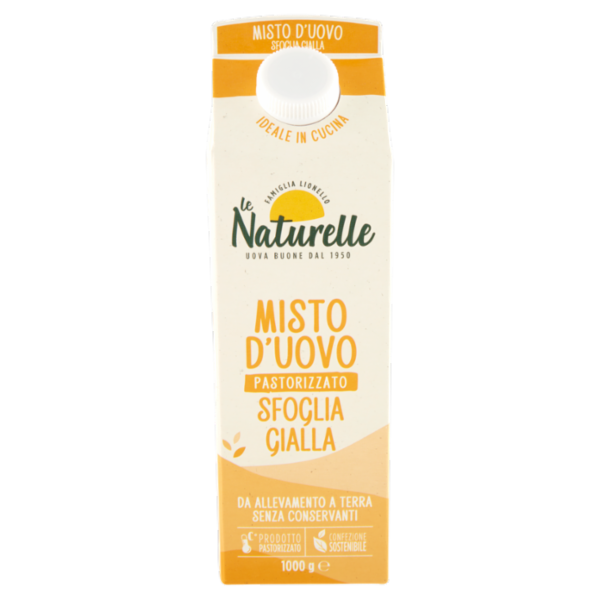le Naturelle Misto d'Uovo Pastorizzato Sfoglia Gialla 1000 g