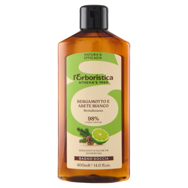 l'Erboristica Bagno Doccia Bergamotto e Abete Bianco Rivitalizzante 400 ml