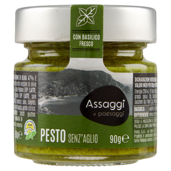 Assaggi e paesaggi Pesto Senz'Aglio 90 g