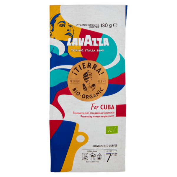 Lavazza iTierra! Bio-Organic For Cuba Caffè Macinato 180 g