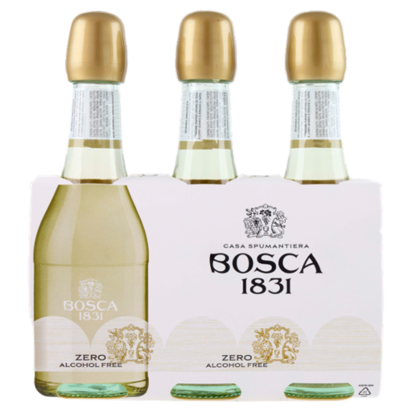 Bosca Zero Alcohol Free Dry 3 x 23,75 cl