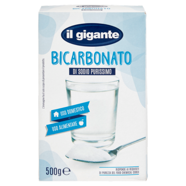 IL GIGANTE Bicarbonato di Sodio Purissimo 500 g