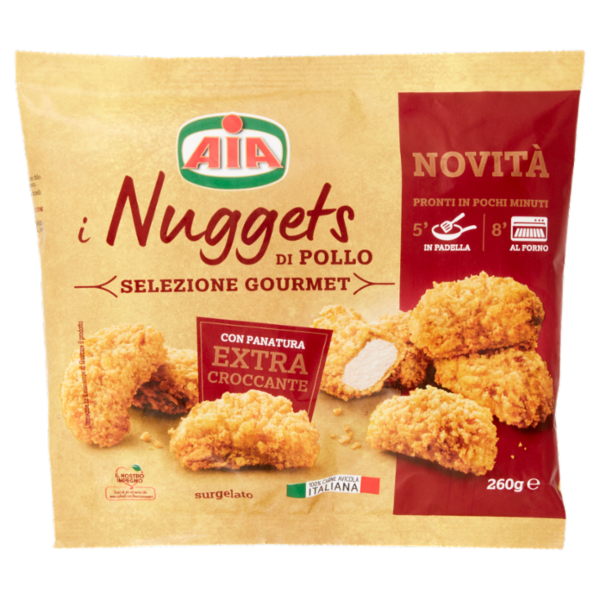 Aia i Nuggets di Pollo Selezione Gourmet surgelato 260 g