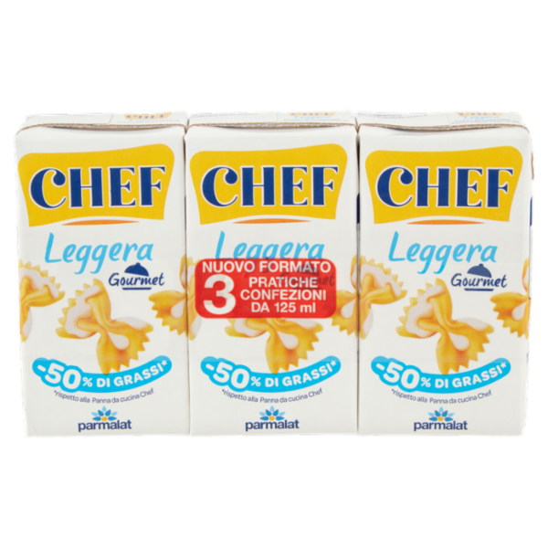 Chef Leggera Gourmet 3 x 125 ml