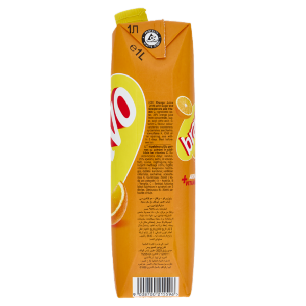 Rauch bravo Arancia 1 L