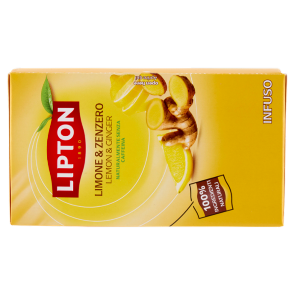 Lipton Limone & Zenzero Infuso 20 x 1,7 g