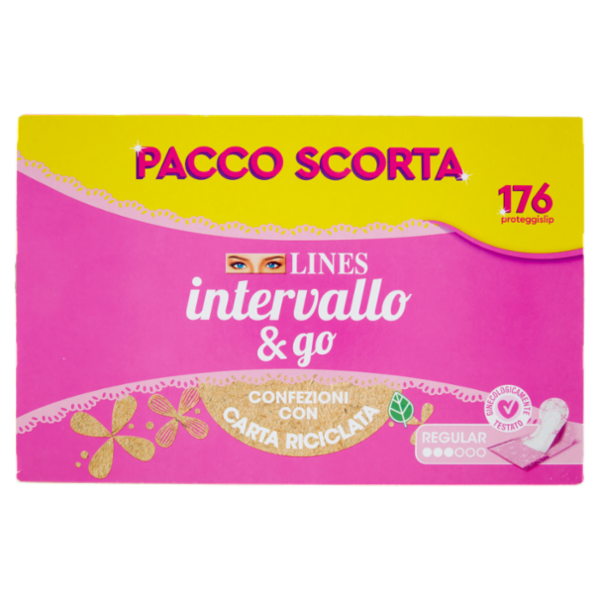 Lines intervallo & go Regular Quadri Ripiegato 176 pz
