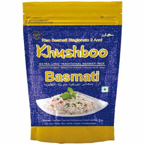 Khushboo Riso Basmati Stagionato 2 Anni 1Kg