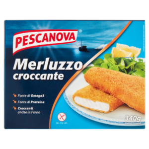 Pescanova Merluzzo Croccante Impanati e Surgelati 340 g