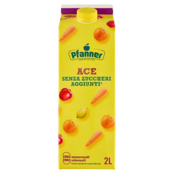Pfanner ACE Senza Zuccheri Aggiunti* 2 L