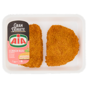 Aia Gran Dorate Cordon Bleu Classico Con Ripieno Di Tacchino e Formaggio 0,245 Kg
