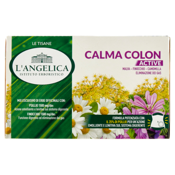 L'Angelica Le Tisane Calma Colon Active 18 Filtri 34,2 g