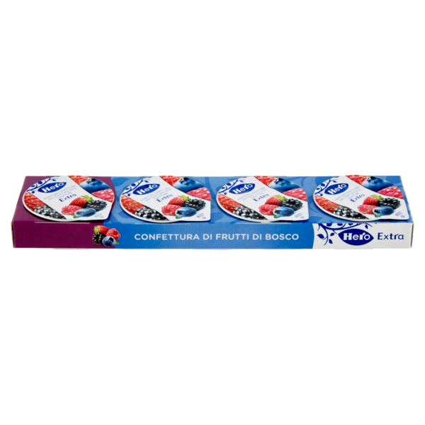 Hero Confettura Extra di Frutti di Bosco 4 x 25 g