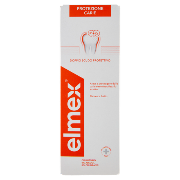 elmex collutorio Protezione Carie rinfresca l'alito 400 ml