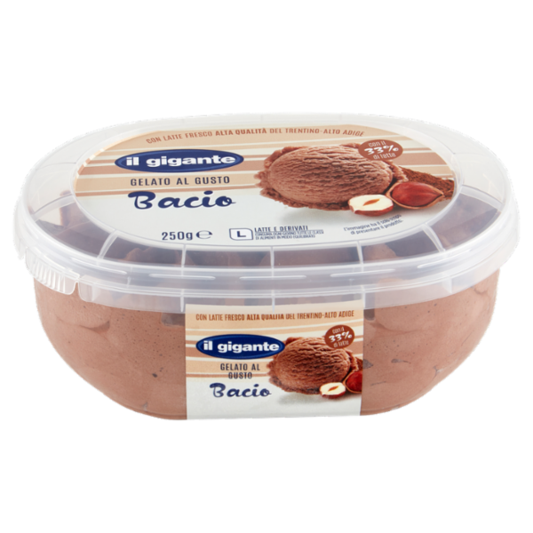 IL GIGANTE Gelato al Gusto Bacio 250 g