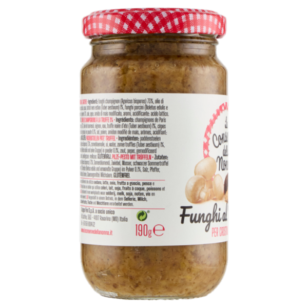 Le Conserve della Nonna Funghi al Tartufo 190 g