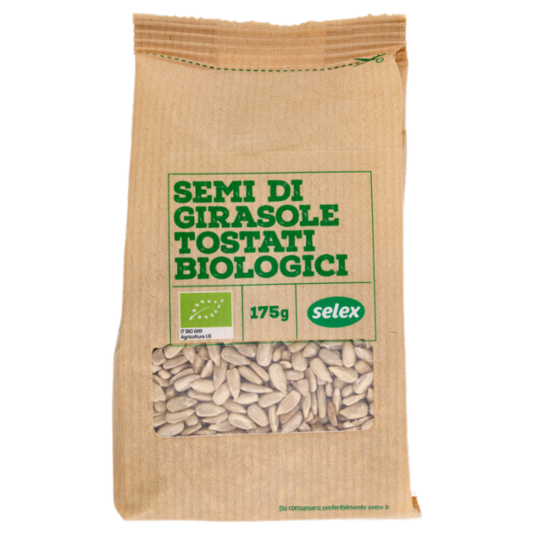 Selex Semi di Girasole Decorticati Tostati Biologici 175 g