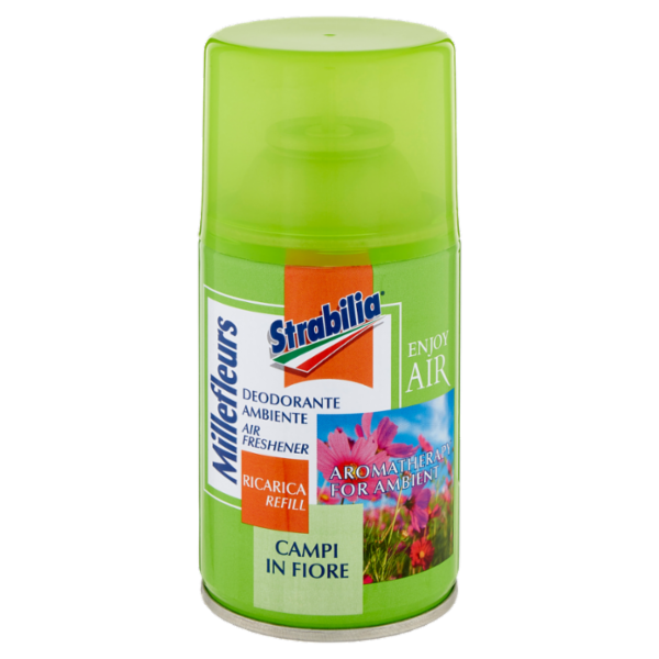 Strabilia Millefleurs Deodorante Ambiente Campi di Fiori Ricarica 250 ml