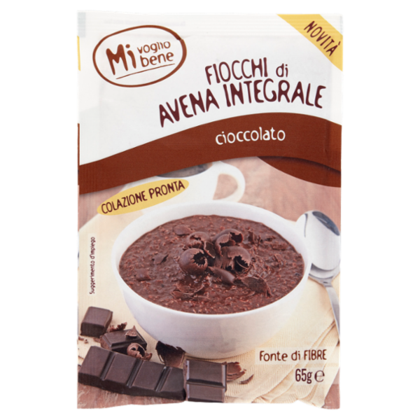 Mi voglio bene Fiocchi di avena integrale cioccolato 65 g