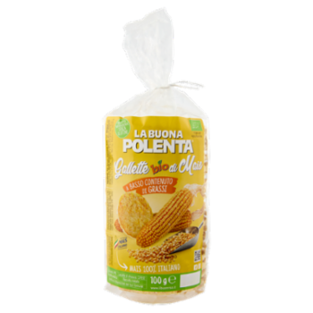 La Buona Polenta Gallette Bio Di Mais 100 g