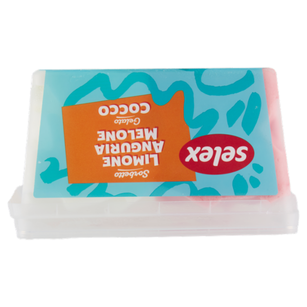 Selex Sorbetto Anguria, Limone, Melone e Gelato Cocco 1 kg