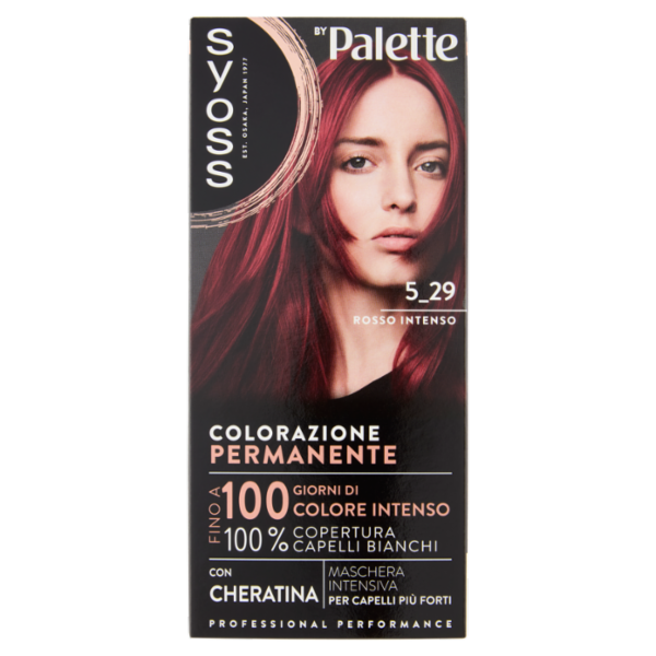 Syoss By Palette Colorazione Permanente 5_29 Rosso Intenso