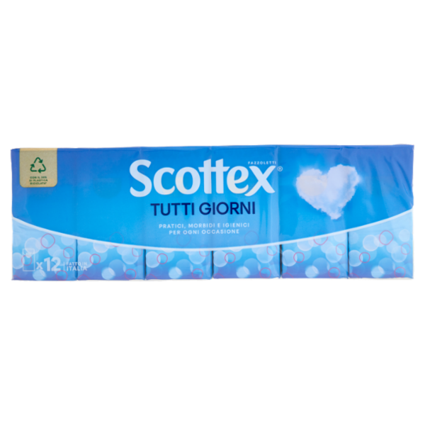 Scottex Tutti Giorni Fazzoletti 12 pz