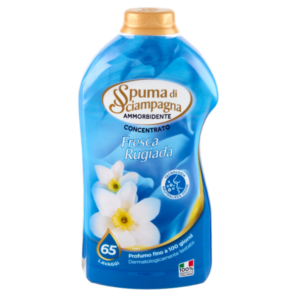 Spuma di Sciampagna Ammorbidente Concentrato Fresca Rugiada 1300 ml