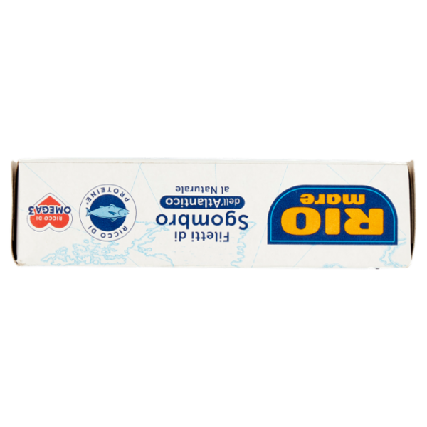 Rio mare Filetti di Sgombro dell'Atlantico al Naturale 125 g