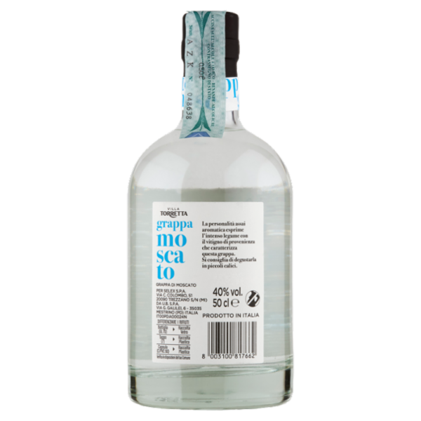 Villa Torretta Grappa Moscato 500 ml
