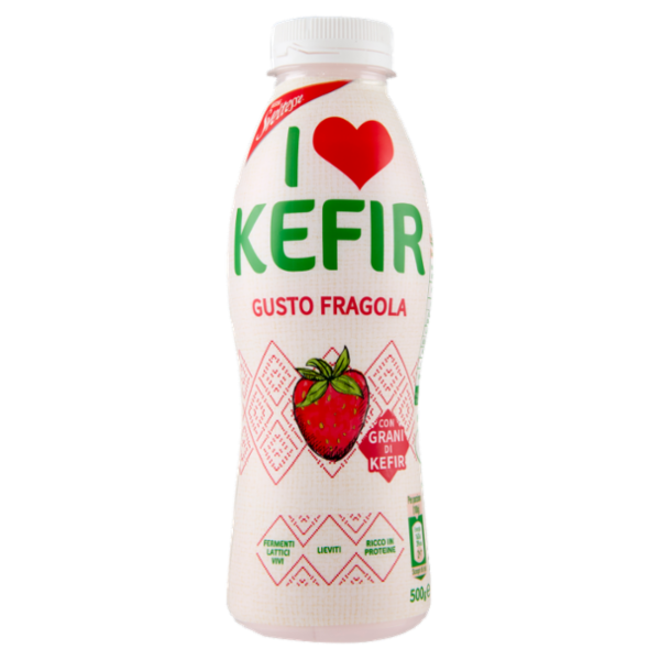 SVELTESSE I Love Kefir Gusto Fragola 500 g