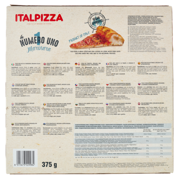 Italpizza la Numero Uno Marinara 375 g