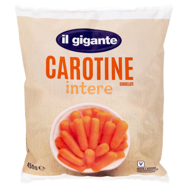 IL GIGANTE Carotine intere Surgelate 450 g