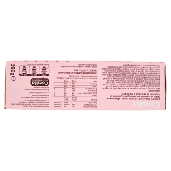 Consilia 6 Gelati Pralinati all'Amarena 360 g