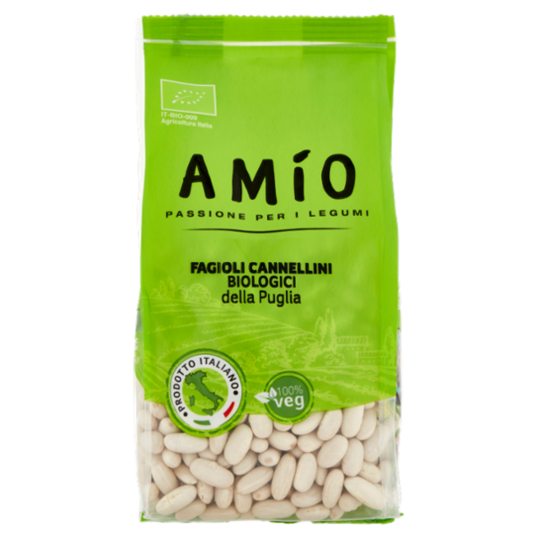 Amío Fagioli Cannellini Biologici della Puglia 400 g