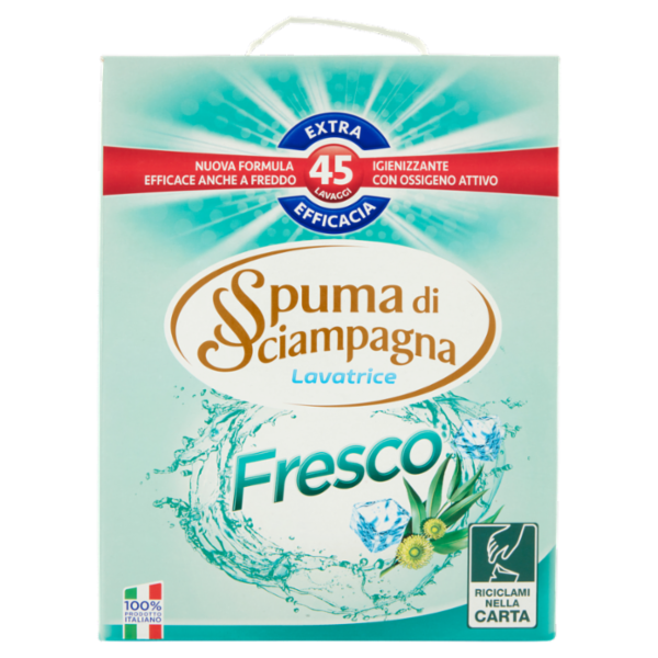 Spuma di Sciampagna Fresco Lavatrice 2,025 Kg