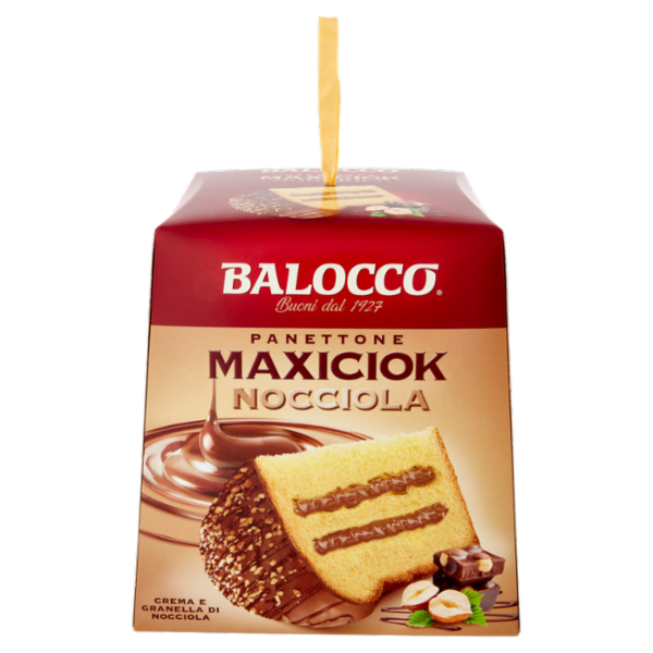 Balocco Panettone Maxiciok Nocciola 800 g