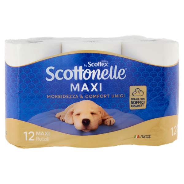 Scottonelle Maxi Carta Igienica Maxi Rotoli 12 pz