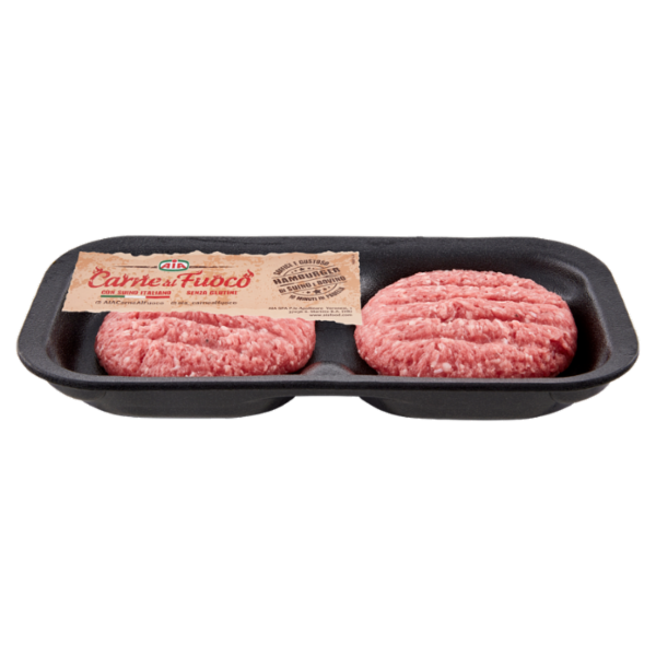 Aia Carne al Fuoco Hamburger di Suino e Bovino 0,200 kg