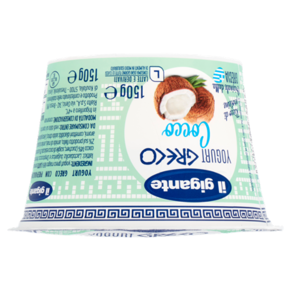 IL GIGANTE Yogurt Greco Cocco 150 g