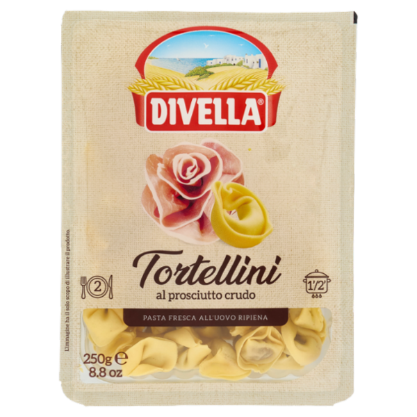 Divella Tortellini al prosciutto crudo 250 g