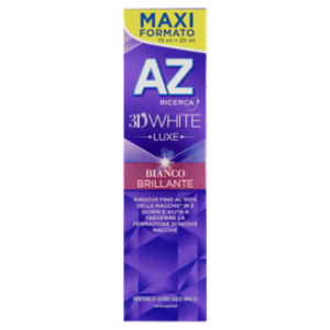 AZ Ricerca Dentifricio 3D White Luxe Bianco Brillante 95 Ml
