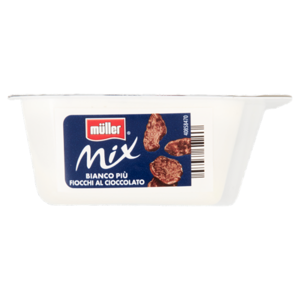 müller Mix Yogurt Bianco Più Fiocchi al Cioccolato 150 g