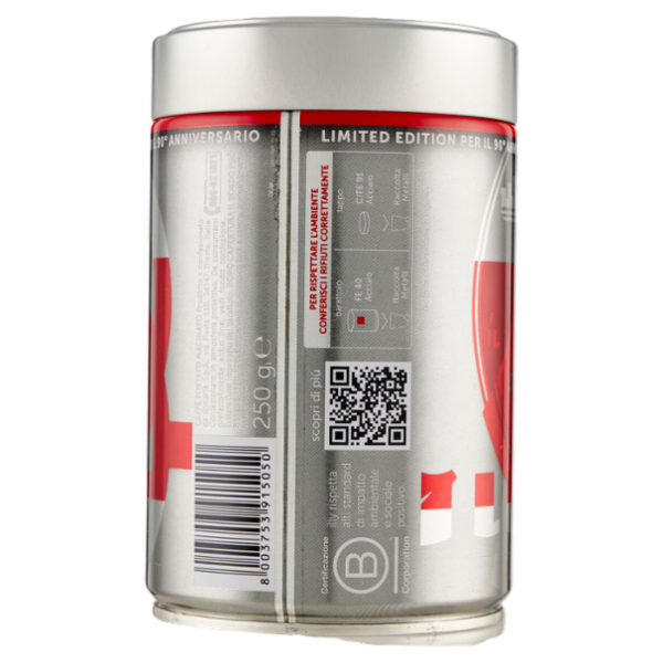 illy Tostato Classico Caffè Macinato Ideale per Moka 250 g