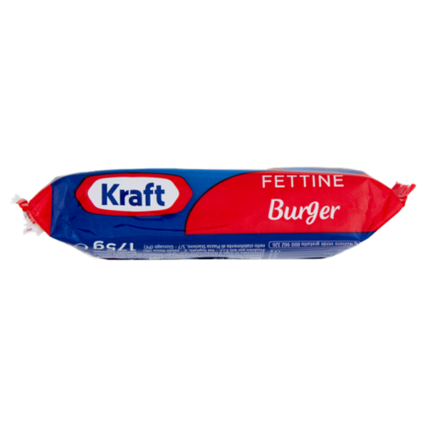 Kraft Fettine Burger con cheddar 7 Fette 175 g