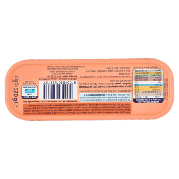 Rio mare Filetti di Sgombro all'Olio di Oliva con Peperoncino Piccante Grigliati* 120 g